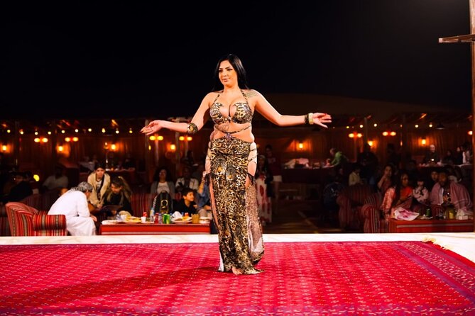 VIP Camp at Red Sand Safari with BBQ Dinner and ATV Ride - Live shows after dark: why the timing works