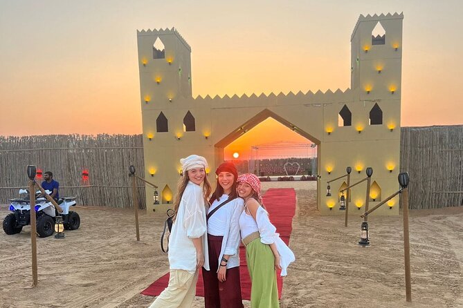VIP Desert Safari Abu Dhabi with Private Seating Area - When the Evening Safari in Abu Dhabi Really Starts