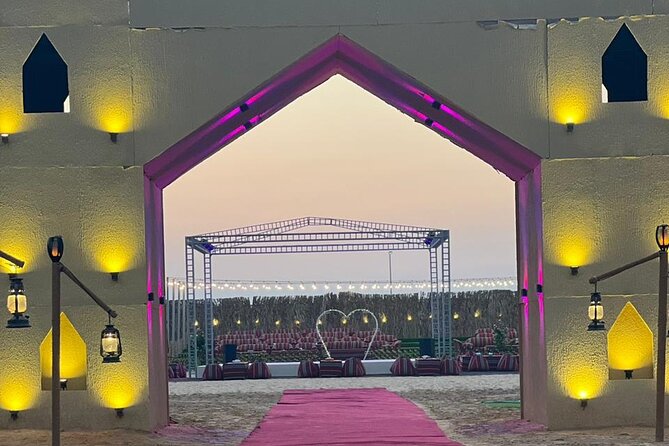 VIP Desert Safari Abu Dhabi with Private Seating Area - Dune Bashing and Sandboarding: The Real Desert Adrenaline