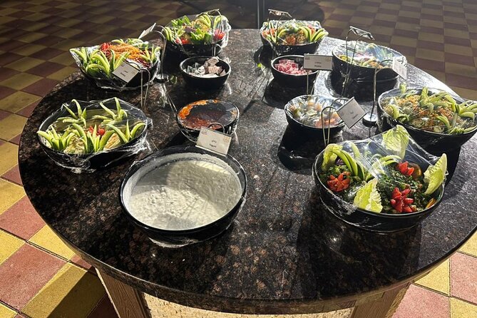 VIP Desert Safari, ATV, BBQ, Camel Ride, All Exclusive Services - Dinner at the VIP camp: buffet spread and what’s included