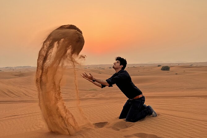 VIP Desert Safari, ATV, BBQ, Camel Ride, All Exclusive Services - Live shows after dinner: belly dance, Tanura, and fire