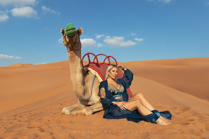 VIP Dubai Desert Safari Camel Ride, Sand Ski, Live BBQ Dinner - The VIP Dubai desert safari flow: pickup to Lahbab camp