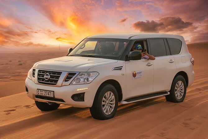 VIP Dubai Desert Safari Camel Ride, Sand Ski, Live BBQ Dinner - Guides make or break the experience, and this one has standout names