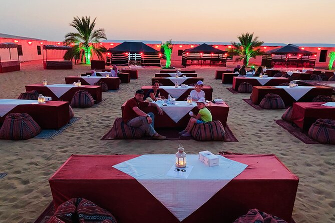 VIP Evening Desert Safari with Camel Ride & BBQ Dinner–Shared Car - Sunset at the top of the dune: photos you can actually use