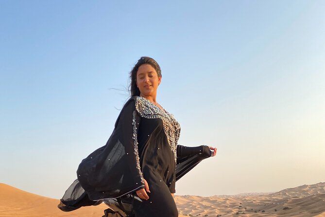 VIP Evening Desert Safari with Camel Ride & BBQ Dinner–Shared Car - Performances after the ride: belly dance, fire show, and tanoura