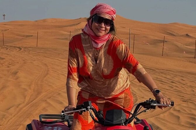 Vip Evening Desert Safari with quad bike,Camel Riding & Dinner - Group Size and the Reality of a Camp Evening