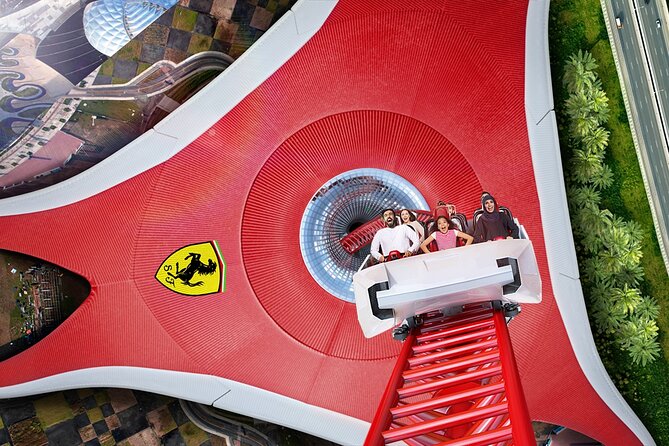 Visit To Ferrari World And Sheikh Zayed Mosque - The Guides Make the Day: Majid, Annyesha, Manjinder, Shiraz