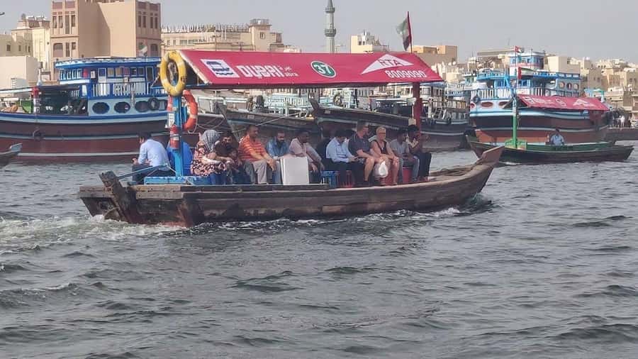 walking tour in old dubai, souks, abra boat, old town - Old Wall, Dubai Museum Stops, and the Story Between the Lanes