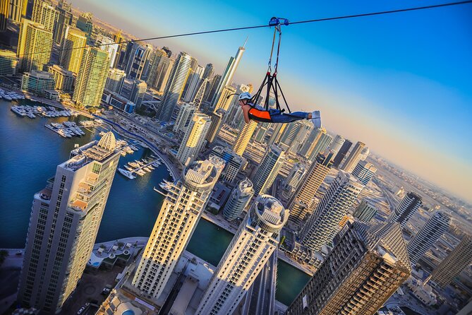 Zipline Experience in Dubai Marina with 1 Way optional Transfers - Dubai Marina XLine: What Makes This Zipline Different
