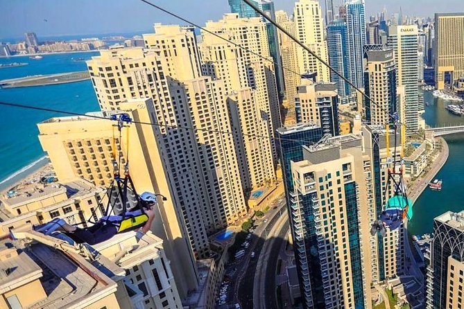 Zipline Experience in Dubai Marina with 1 Way optional Transfers - Price and Value in Dubai Marina